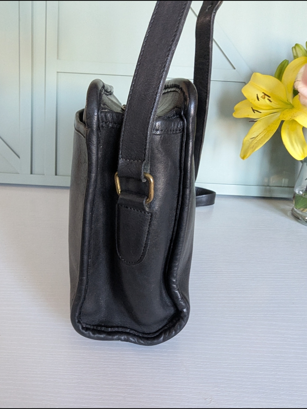 Vintage Coach Swagger Bag (Style 9931). It is a highly collectible the pre-1994 - Picture 3 of 12